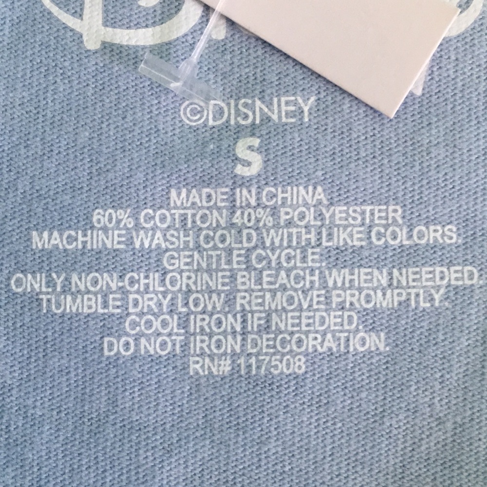 ✨ NWT Blue Tinker Bell Tee ✨ - Picture 4 of 8